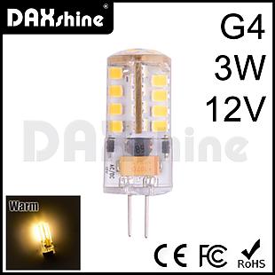 DAXSHINE 36LED G4 3W 12V Warm White 2800-3200K 230-260lm       